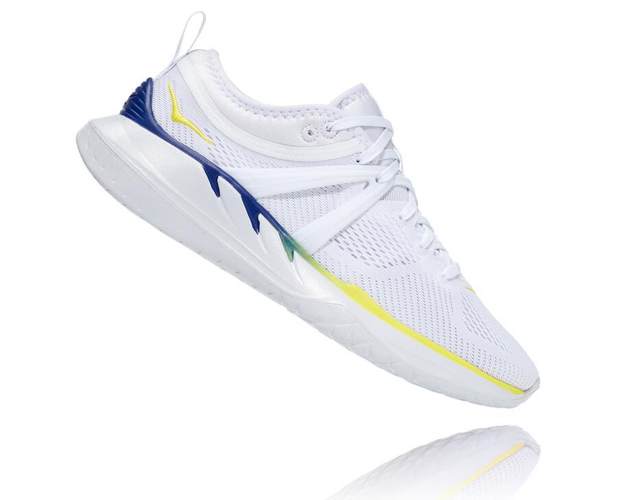 Hoka Australia One One Tivra - Womens Running Shoes White - KRDCW-1029